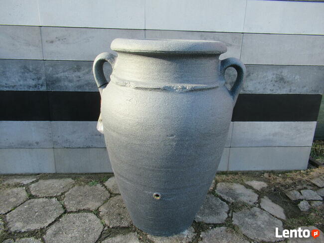WYPRZEDAŻ zbiornik na deszczówkę antyczna amfora szara 250 l