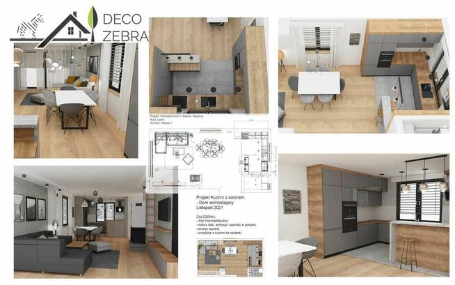 Projektowanie Aranżacja Wnętrz Kuchni Ogrodów Meble Elewacje