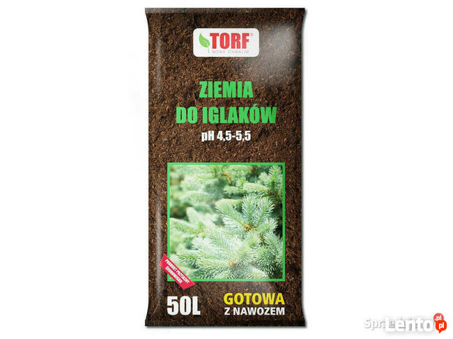 Ziemia do iglaków 50LX54szt firma TORF PALETA wysyłka