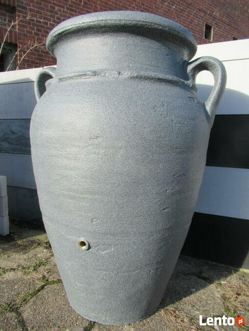 WYPRZEDAŻ zbiornik na deszczówkę antyczna amfora szara 250 l
