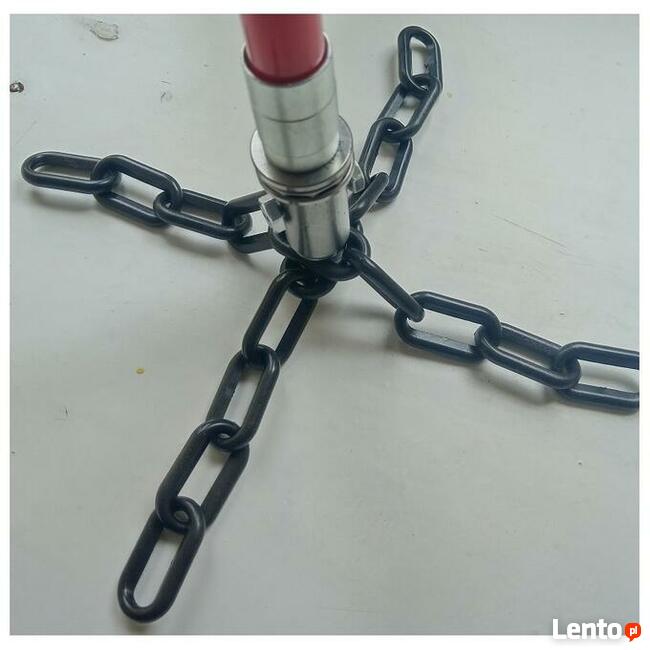 Kołowrotek do czyszczenia komina na wiertarkę 10m