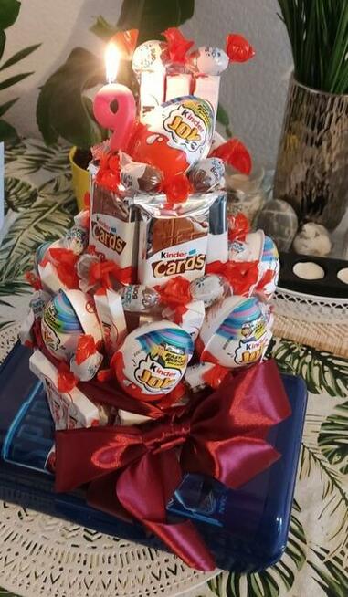 Kompozycje ze słodyczy