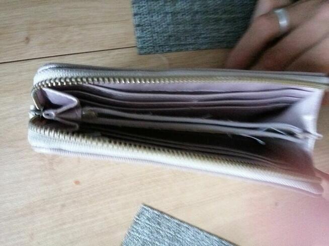 Damski Portfel Wyciszony Róż Polecam