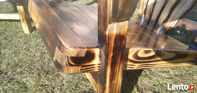 Fotele ogrodowe drewniane