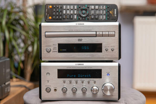 Yamaha wieża stereo zestaw RX-E810, DVD-E810, NX-E800