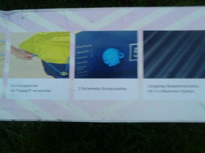 Kajak dwuosobowy dmuchany