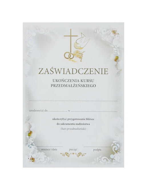 Kurs przedmałżeński i poradnictwo rodzinne