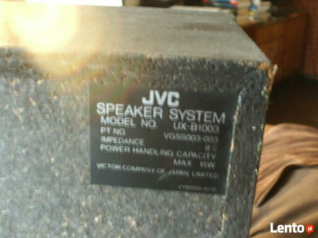 Kolumny JVC, UX-B1003, 8om, 15W
