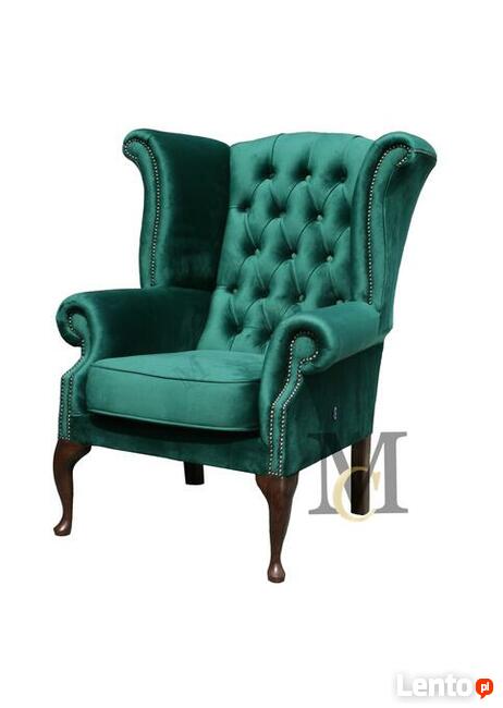 Fotel Chesterfield Uszak Queen plusz