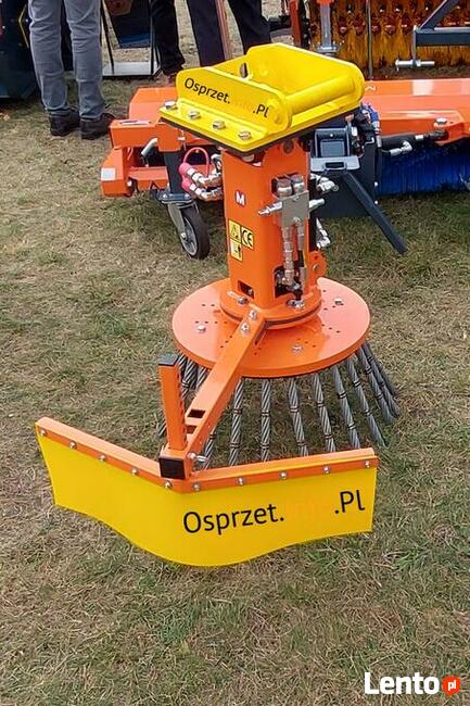 Odchwaszczarka do koparki - szczotka do usuwania chwastów