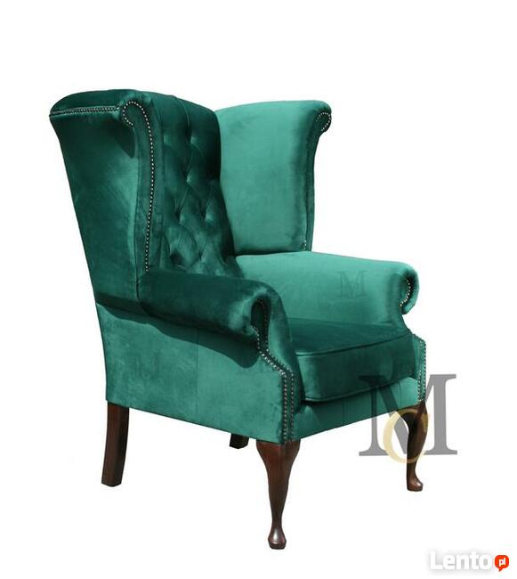 Fotel Chesterfield Uszak Queen plusz