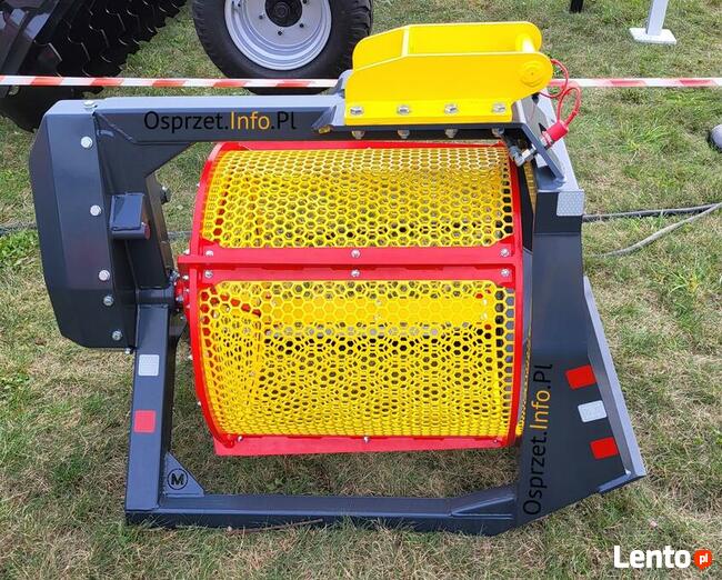 Przesiewacz bębnowy, łyżka przesiewająca do ziemi - 250L