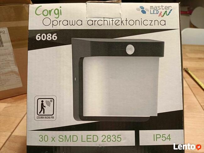 Oprawa architektoniczna, lampa LED Corgi, 12W