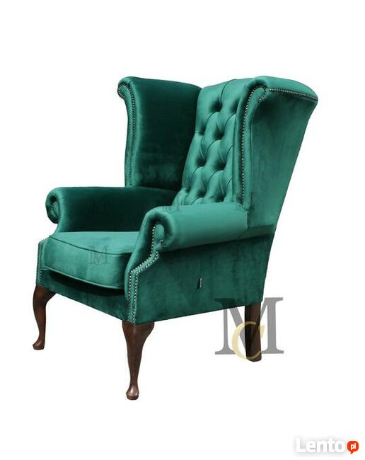 Fotel Chesterfield Uszak Queen plusz