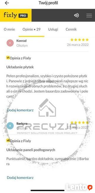 Remonty wykończenia OLSZTYN * wysoka JAKOŚĆ projekt cena%