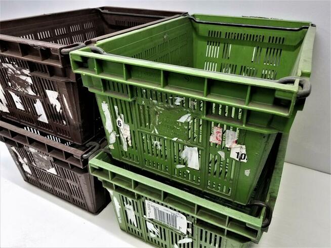 Pojemnik Skrzynka Plastikowa Kosz Magazynowy Transportowy