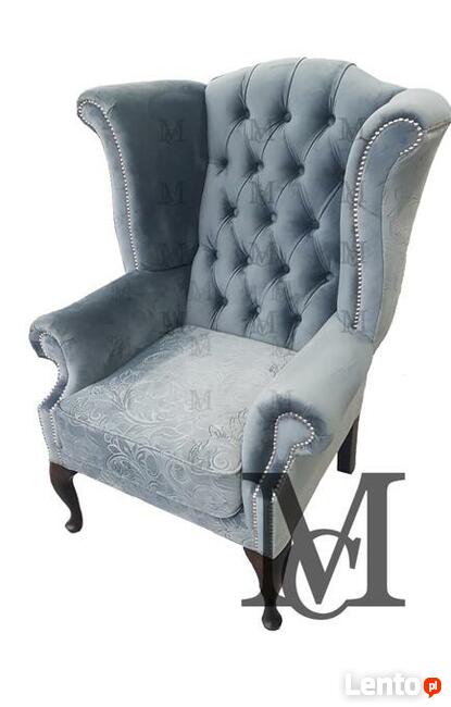 Fotel Chesterfield Uszak Queen plusz