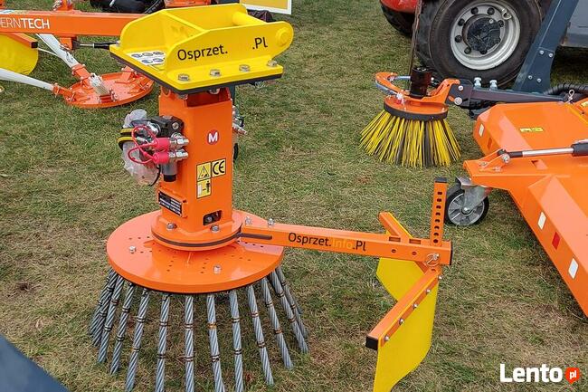 Odchwaszczarka do koparki - szczotka do usuwania chwastów