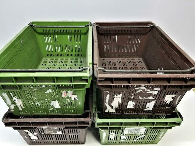 Pojemnik Skrzynka Plastikowa Kosz Magazynowy Transportowy