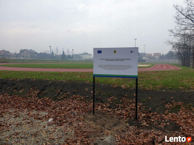 Konstrukcja stalowa REKLAMA SZYLD REKLAMOWY BANER MOCNA