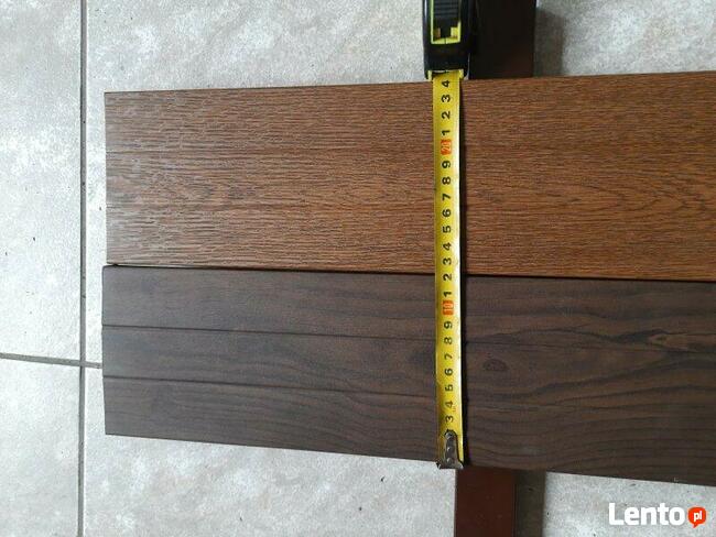 Deski/sztachety ogrodzeniowe drewnopodobne 12 cm