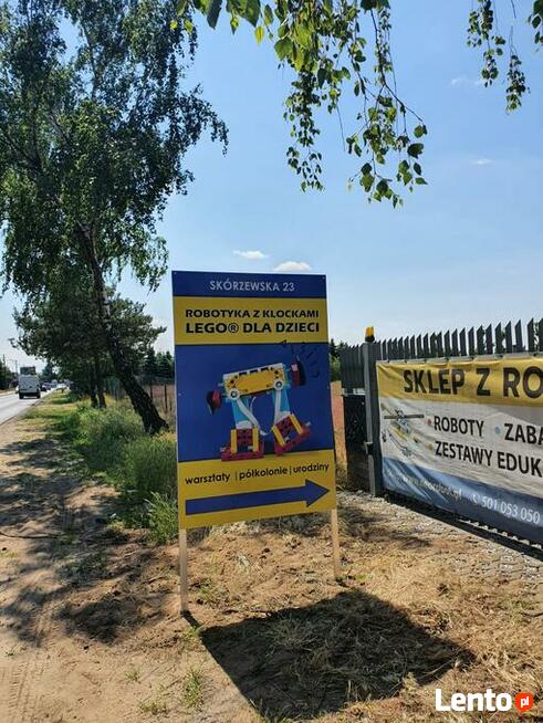 Konstrukcja stalowa REKLAMA SZYLD REKLAMOWY BANER MOCNA