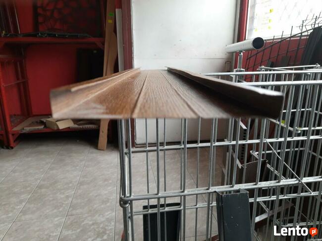 Deski/sztachety ogrodzeniowe drewnopodobne 12 cm