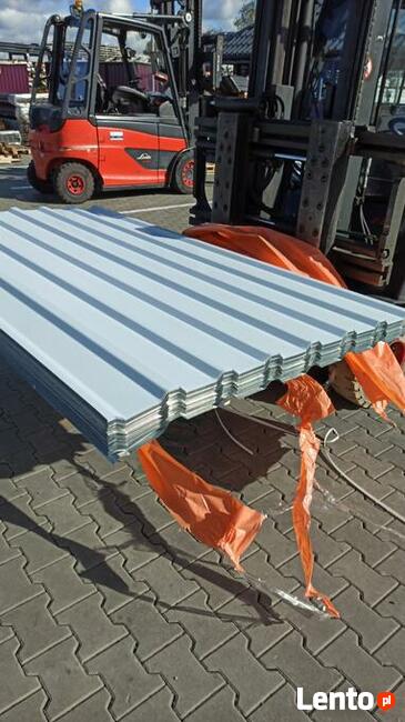 Tania Blacha 2 gatunek - Ocynk/Biała -na dach, szopę, garaż