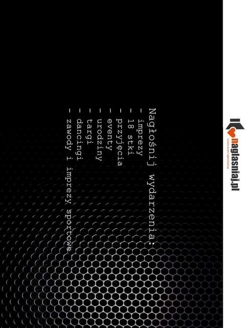 Wynajem nagłośnienia , wypożyczenie, Warszawa, 18-stka