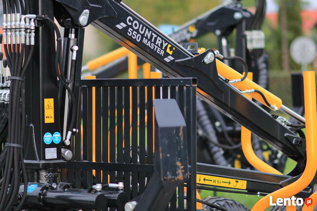 DŹWIG do drewna leśny 4.3m Żuraw przyczepa lesna do zrywki