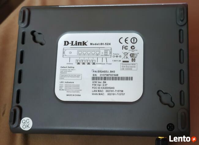 Router D-Link DI-524