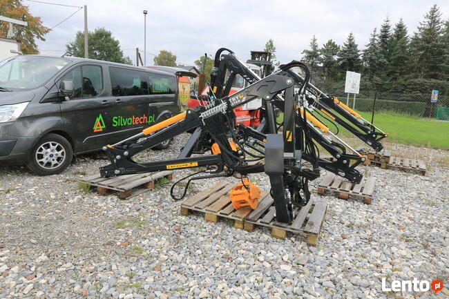 DŹWIG do drewna leśny 4.3m Żuraw przyczepa lesna do zrywki