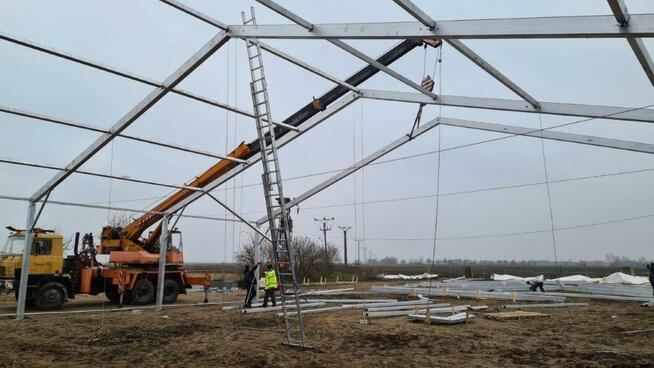 Hala namiotowa aluminiowa 15x30m, magazyn, ujeżdżalnia