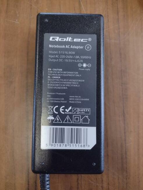 Zasilacz Qoltec 90W - zamiennik