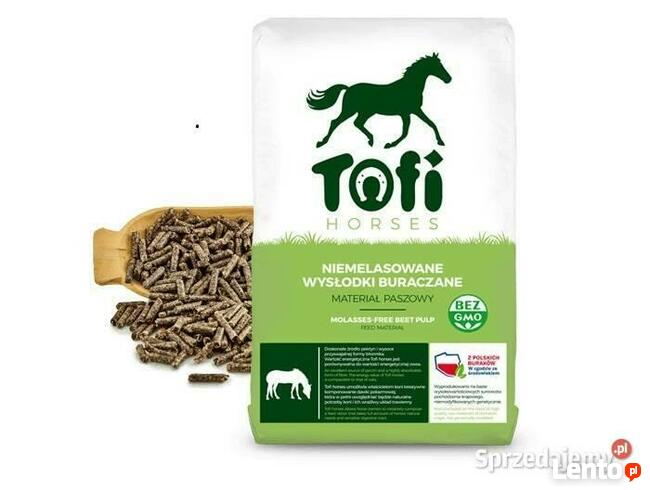Tofi Horses niemelasowe wysłodki buraczane worek 20 kg