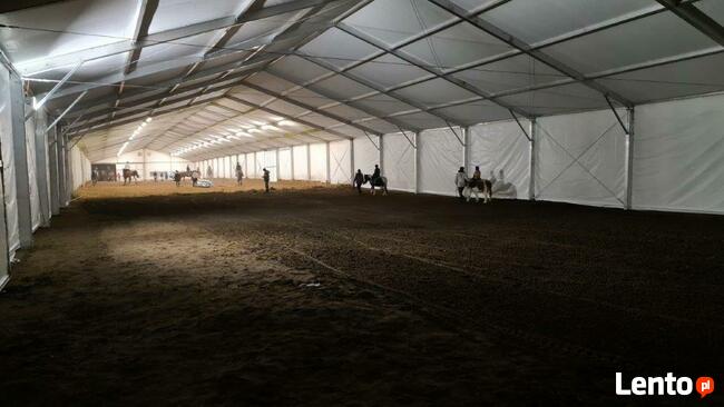 Hala namiotowa aluminiowa 15x30m, magazyn, ujeżdżalnia