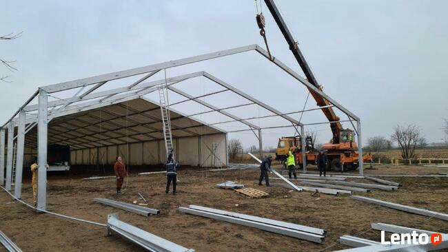 Hala namiotowa aluminiowa 15x30m, magazyn, ujeżdżalnia