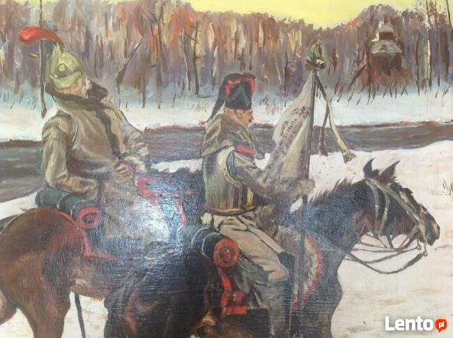 Kirasjerzy spod Berezyny - Wojciech Kossak kopia