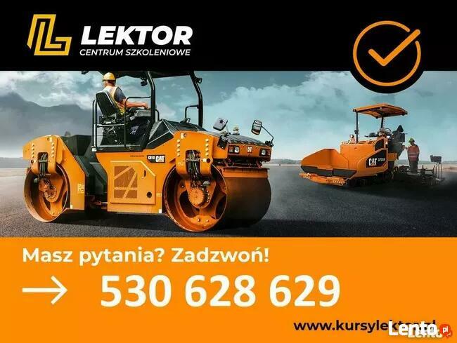 Kurs walec otaczarka rozściełacz frezarka piła 24.05.25r
