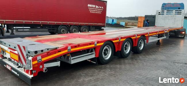 Naczepa z płaskim pokładem MAX200