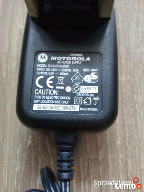 Ładowarka Do Telefonu Motorola Złącze Mini USB