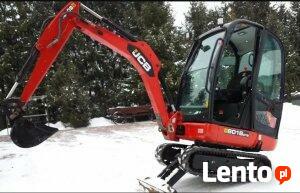 Płock Usługa koparka ładowarka JCB 3CX minikoparka wywrotka