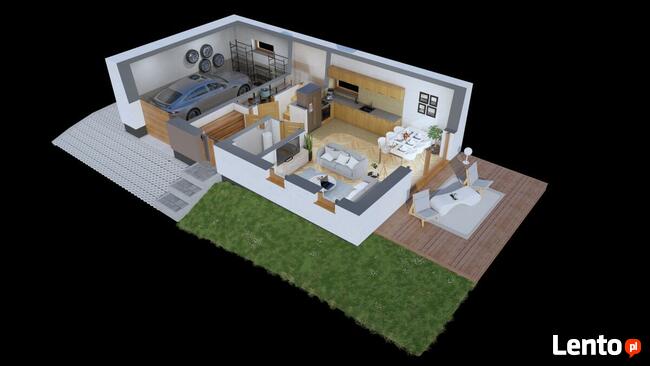 Kraków-Sidzina: Nowe domy z garażem i ogródkiem - Dom B