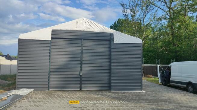 Hala Namiotowa 5x10x4 Ściana Blaszana