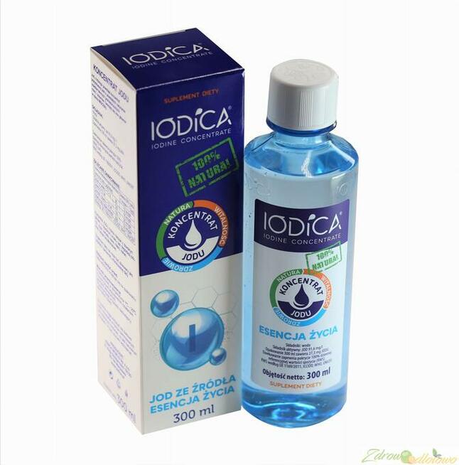 Iodica naturalny koncentrat jodu plyn 300 ml