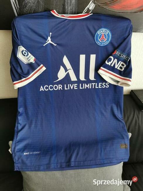 Koszulka T-shirt Mbappe PSG i Orygin. Szalik XL Jak Nowa