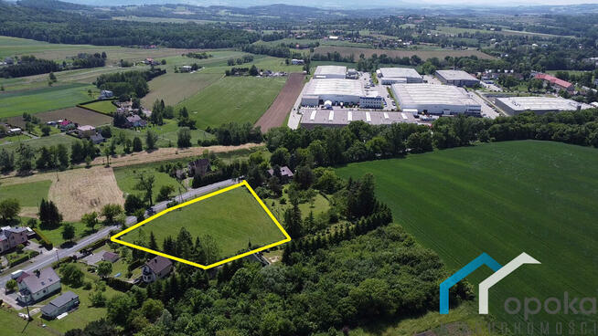 Działka usługowo budowlana