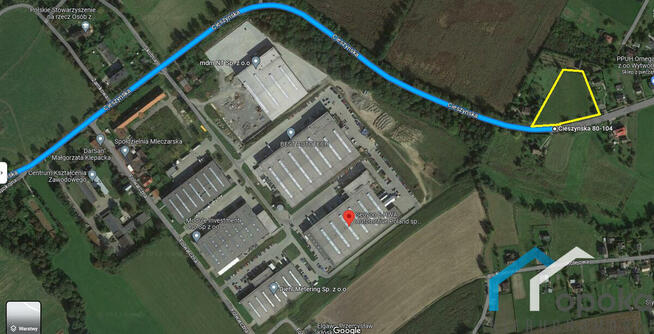 Działka usługowo budowlana