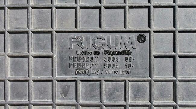 Dywanik Peugeot 3008 09 KOMPLET JAK NOWE GUMOWE CZESKIE CZAR