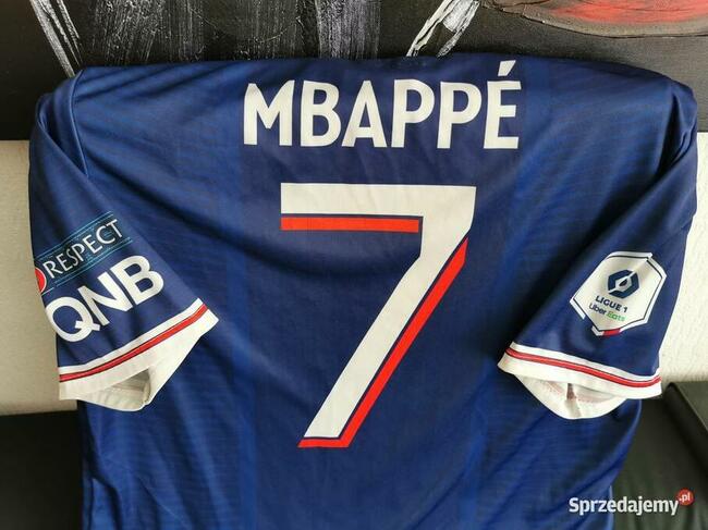 Koszulka T-shirt Mbappe PSG i Orygin. Szalik XL Jak Nowa